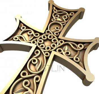 Crosses (KRS_0086) 3D model for CNC machine